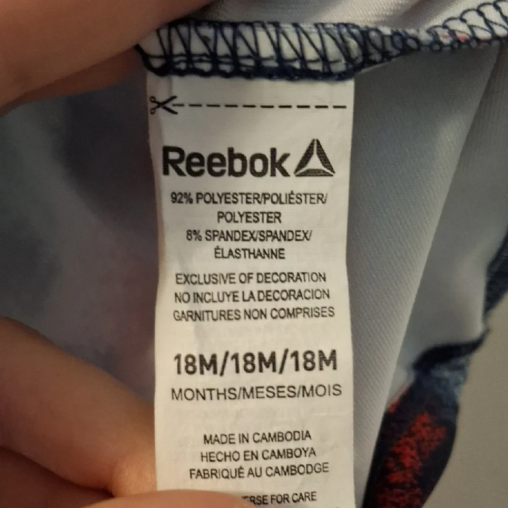 Reebok colorful girls